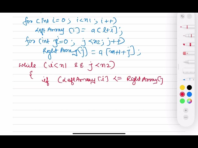 Merge Sort Algorithm Explained: Code Walkthrough Made Easy