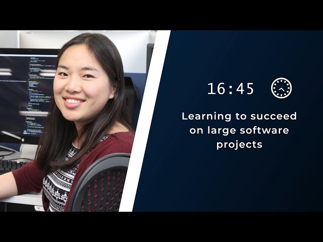 SINFO 28 - "Learning to succeed on large software projects" - Denise Yu