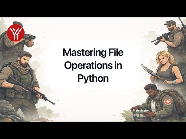 Mastering File Operations in Python
