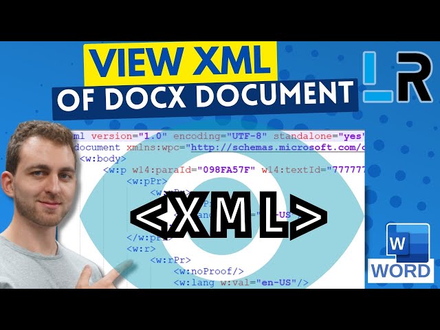 How to view XML of DOCX document ✅ 1 MINUTE