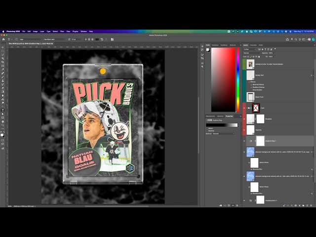 Let's Design a Hockey Sports Card for Blaustoise!