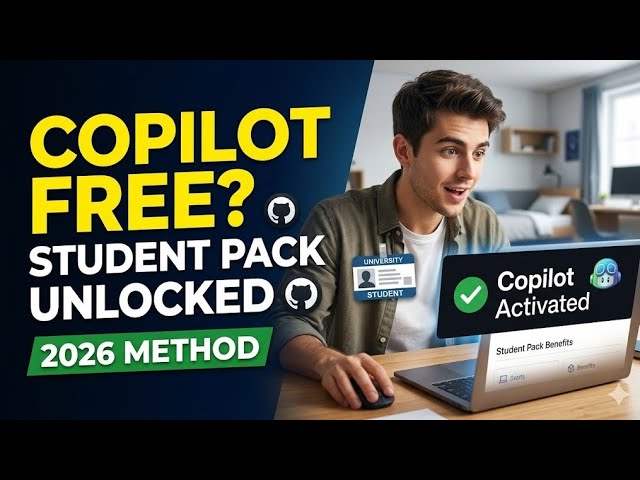 How to Get GitHub Student Developer Pack FREE [2026 New Method] & Activate Copilot