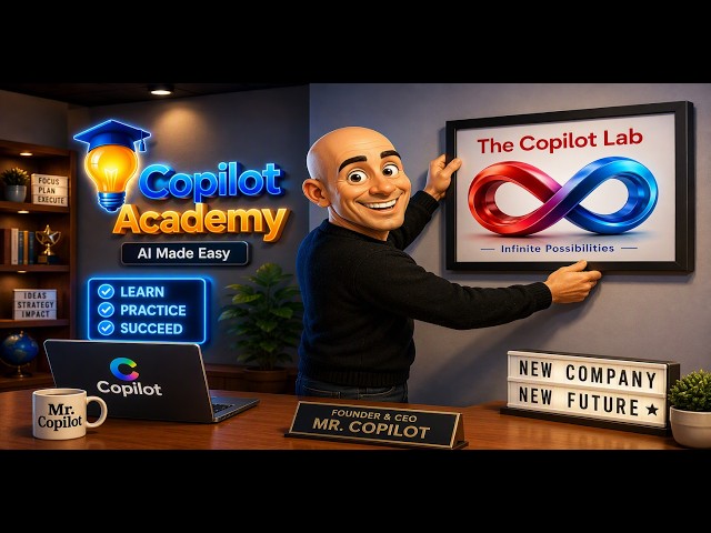 Microsoft 365 Copilot - BRAIN STORMING - CREATING A NEW COMPANY WITH COPILOT
