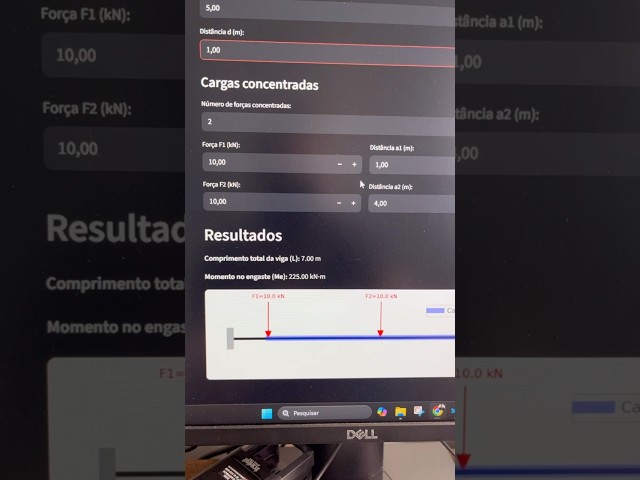 Moment at the fixed end calculated in Python, structures, and structural engineering.