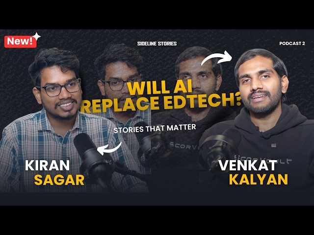 EdTechs vs Educational Institutes | Kiran Sagar | Python Life | Sideline Stories | Telugu Podcasts