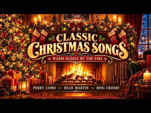 Timeless Christmas Music Mix 🎄 Bing Crosby, Frank Sinatra, Nat King Cole, Dean Martin, Elvis Presley