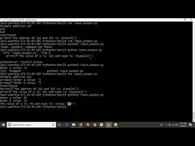 15 Input and Output Syntax