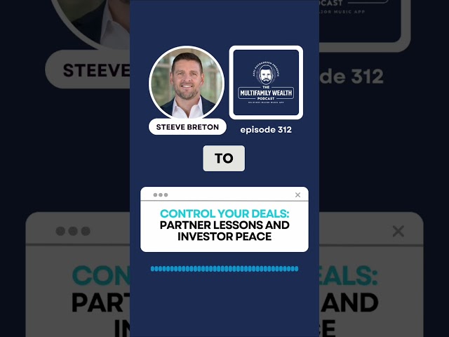 Control Your Deals: Partner Lessons & Investor Peace