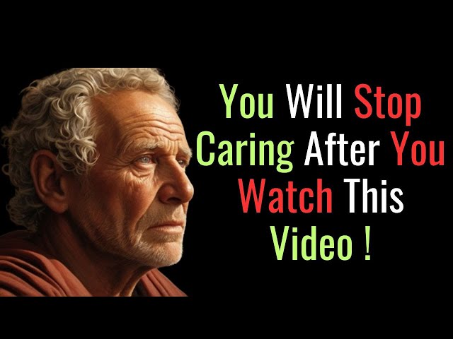 How Emotionally Detach from Someone  | STOIC PHILOSOPHY