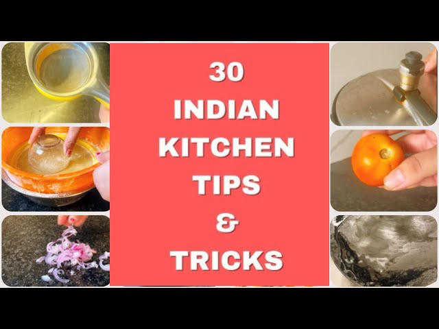 30+ Unique Kitchen Tips and Tricks #kitchen #hacks #tipsandtricks #trending #viral