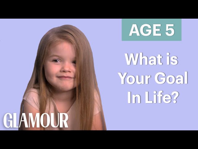 70 People Ages 5-75 Answer: What’s Your Goal In Life? | Glamour