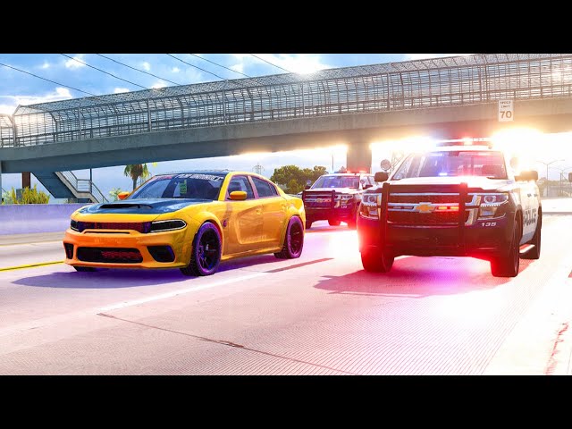 Realistic Police Chases #1 - BeamNG.Drive