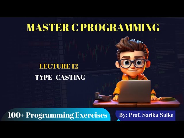 12. Type casting in C | Explicit Type conversion | C Language Tutorial for beginners