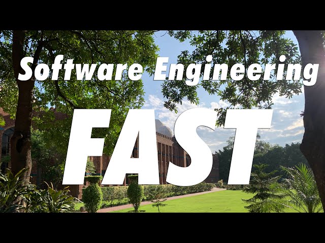 Software Engineering from FAST | FAST University Lahore