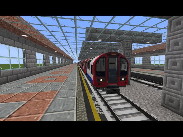 Metro London underground trains. With mod MTR 4.0.0 Part 1
