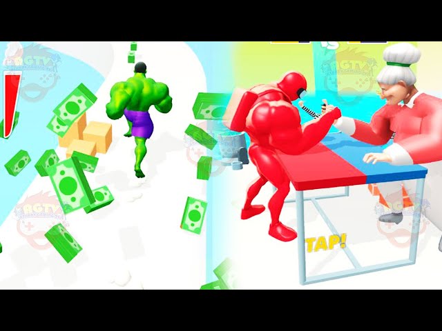 Muscle Rush-Android Gameplay I All levels Mobile Gameplay Walkthrough Update level 38