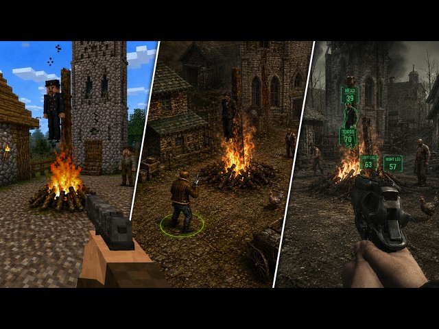 Resident Evil 4, but in EVERY game style!