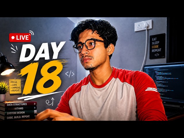 Day 18 DSA Challenge 🔥 | Solving DSA Problems in JavaScript | Coding Till Placed 🚀