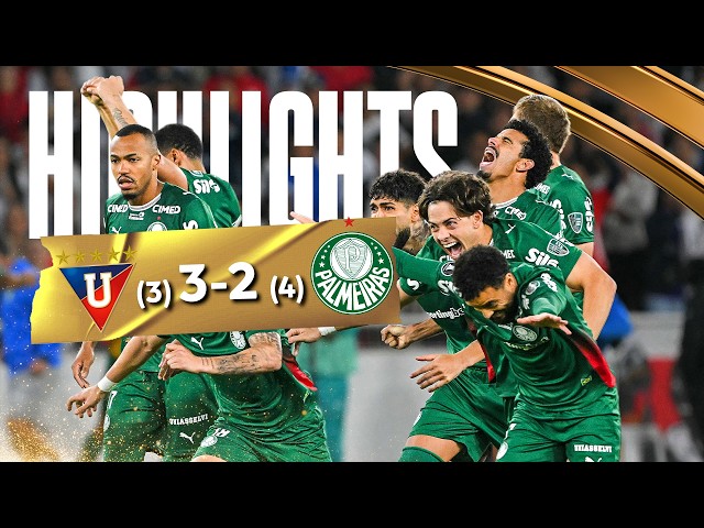 ¡DRAMA EN QUITO! LDU GANÓ 3-2, PERO PALMEIRAS AVANZÓ POR PENALES