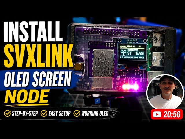 INSTALL - SvxLink Oled Screen Node