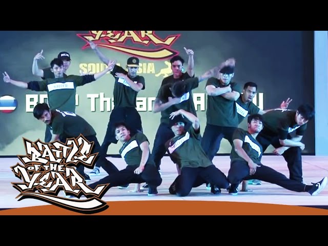 BOTY SE ASIA 2016 | SHOWCASE | THAILAND (SACREW) [BOTYTV]