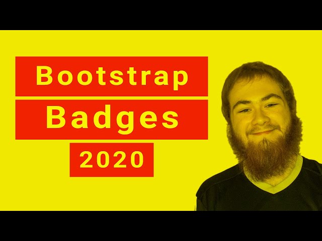 Bootstrap Tutorial 2020 - Badges