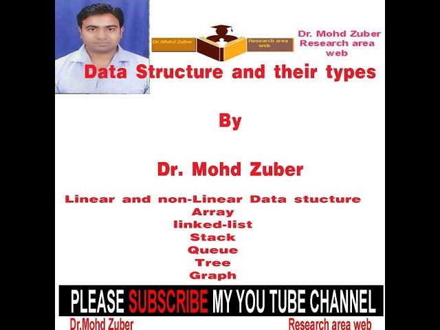 Data structure and their types||latest updated 2018||Dr. Mohd Zuber