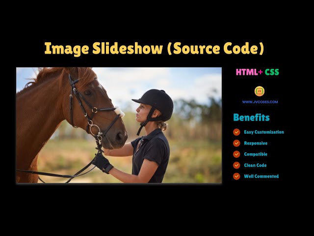 How to Create an Image Slideshow Using HTML and CSS Only?