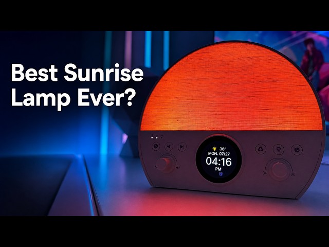 The BEST Sunrise Alarm Clock: NEEWER Alarm Clock NF03