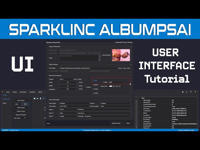 Sparklinc AlbumPsAI - Complete User Interface Tutorial (Tamil)