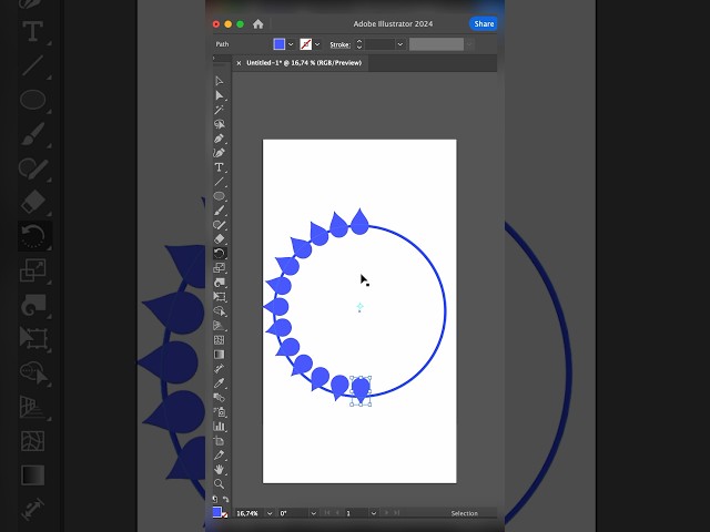 How to make circular pattern in illustrator | illustrator tutorial