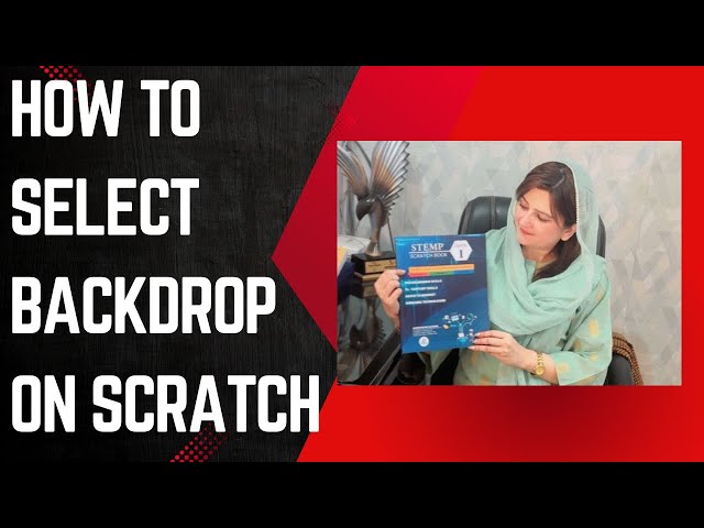 How To Select A Backdrop At Scratch Dashboard!!!