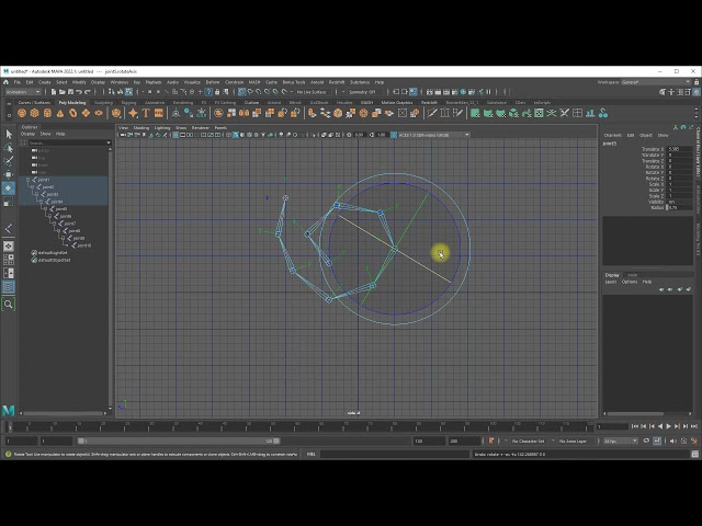 Maya - Orient Local Rotation Axis