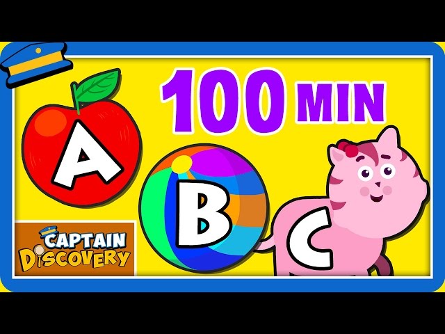 ABC Song | ABC Alphabet Song | ABC Song for Children | Kids Songs by Captain Discovery | 100 Mins