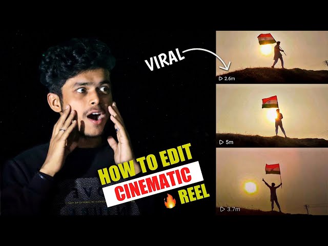 How To Edit Cinematic Reel 🔥 || Cinematic Color Grading Tutorial - Ghaus Editz