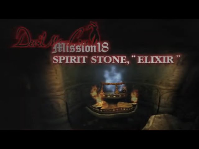 Devil may Cry HD Collection - Mission 18 - SPIRIT STONE, ELIXIR