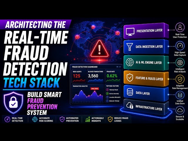 Architecting the Real-Time Fraud Detection Tech Stack | Build Smart Fraud Prevention System | Uplatz