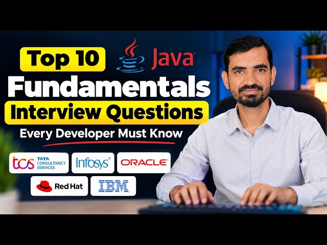 🚀 Top 10 Core Java Interview Questions & Answers (2026) | Crack TCS, Infosys, Accenture & More