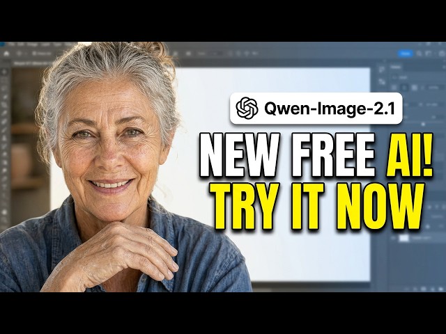 The New Free AI Image Generator You Need to Try: Qwen-Image-2.1