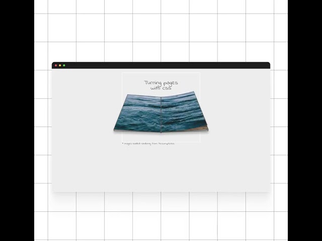 3D Page Turning Book Animation