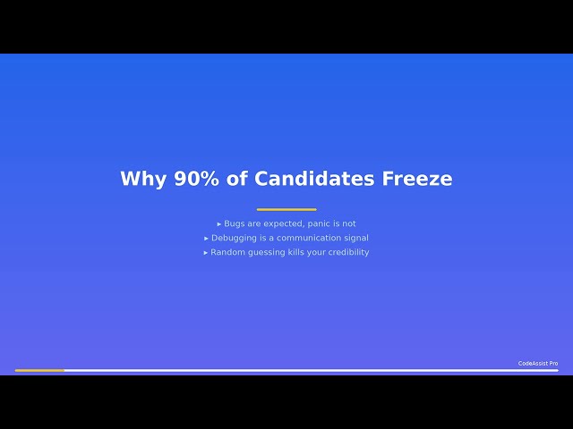 Master Debugging Techniques for Coding Interviews