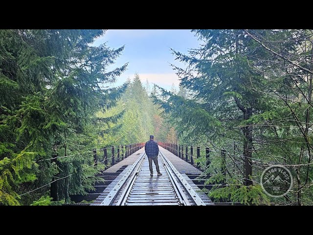 The Railroad Town That Vanished Into the Forest - Exploring Oregon's Abandoned Salmonberry Railroad