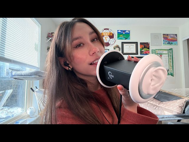 ASMR | Tingly Mouth Sounds with the 3Dio!!