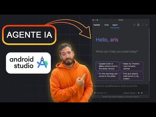 The first AI AGENT arrives in ANDROID STUDIO