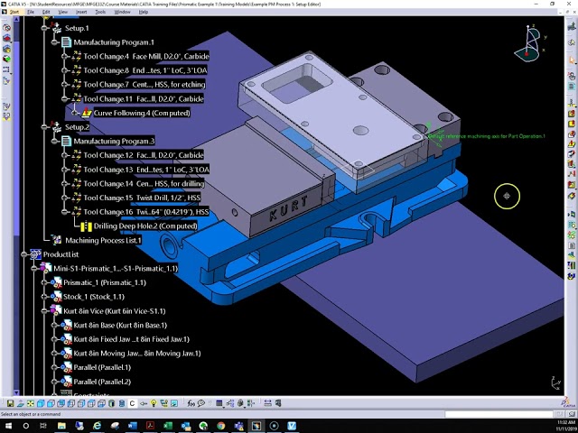 14 1 Using the CATIA to Vericut Direct Interface