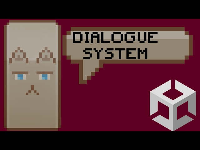 Unity Dialogue System Tutorial! NPC Interaction + Typewrite effect (2D & 3D)