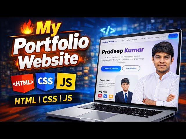 Personal Portfolio Website Demo | Beginner Project