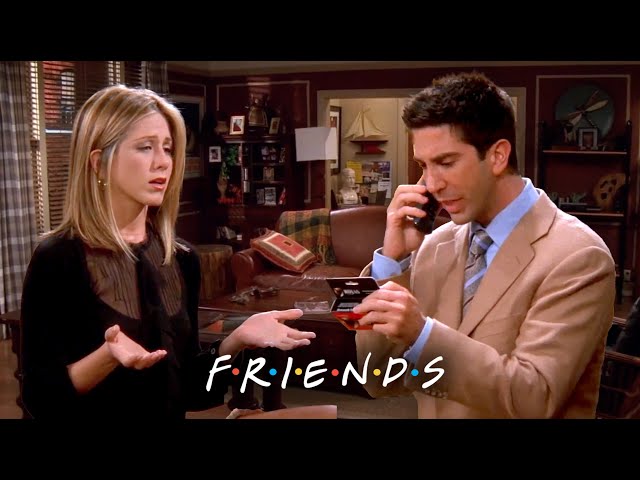 Ross Yells at a Condom Company | Friends