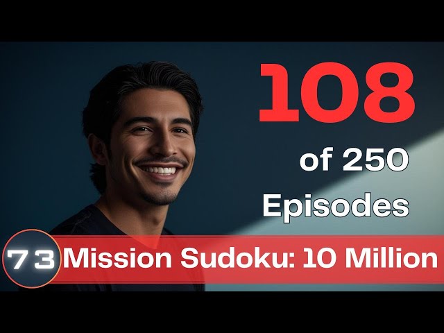 Solving 10 Million Sudoku puzzles using Python, PIL and OpenCV : Part 108