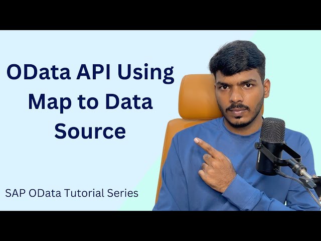 Create Odata API Using Map to Data Source | OData Tutorial